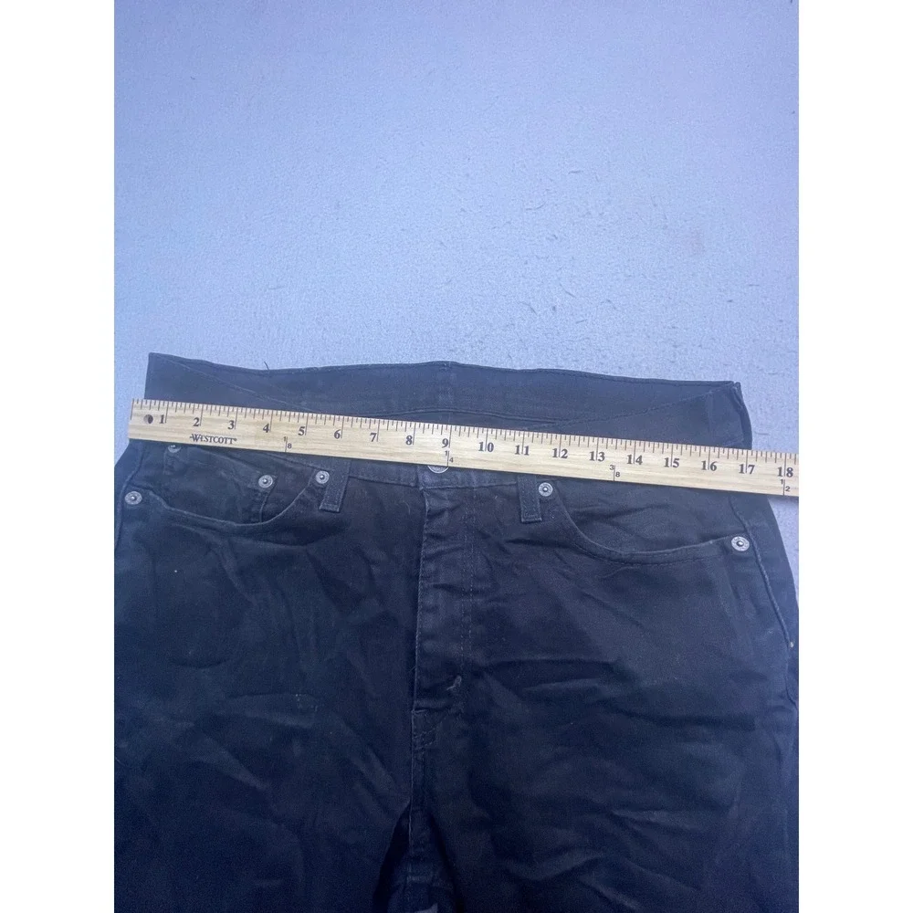 Levi's 514 Straight Fit Denim Black W33 L30 Mens